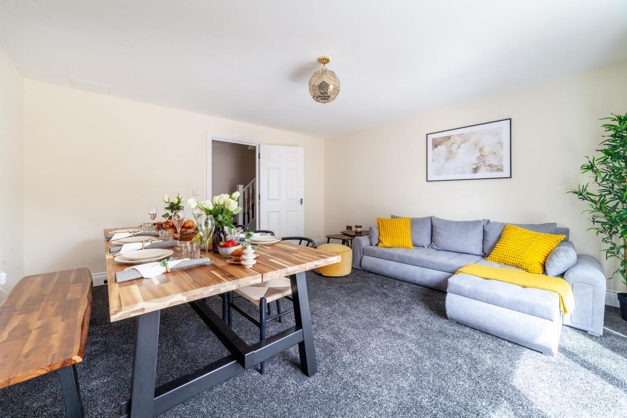 Arte Stays Serviced Houses Stratford - 3 Bedrooms 2 Bathrooms Houses London, Stratford, Maryland, Free Parking, Garden, Weekly Or Monthly Stays - Up To 8 Guests Экстерьер фото